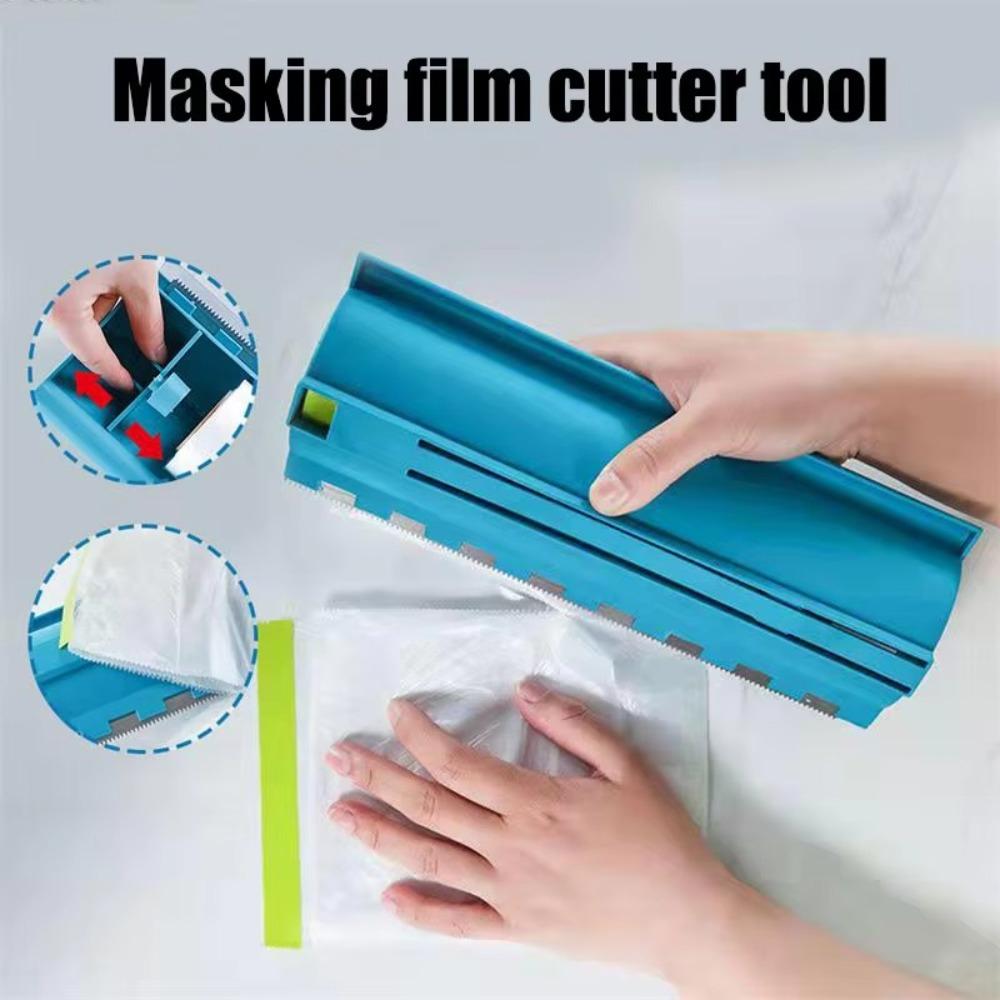 Creative Masking Film Cutting Tool ABS Paint Protection Film Cutter Masking Paper Dispenser