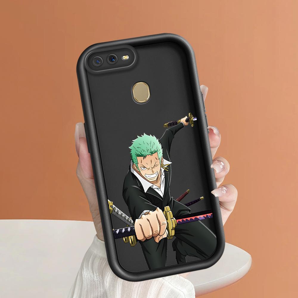 Soft Silicone Square Ladders Cartoon Pattern Full Cover Camera Protection Shockproof Case for OPPO Reno Realme OnePlus