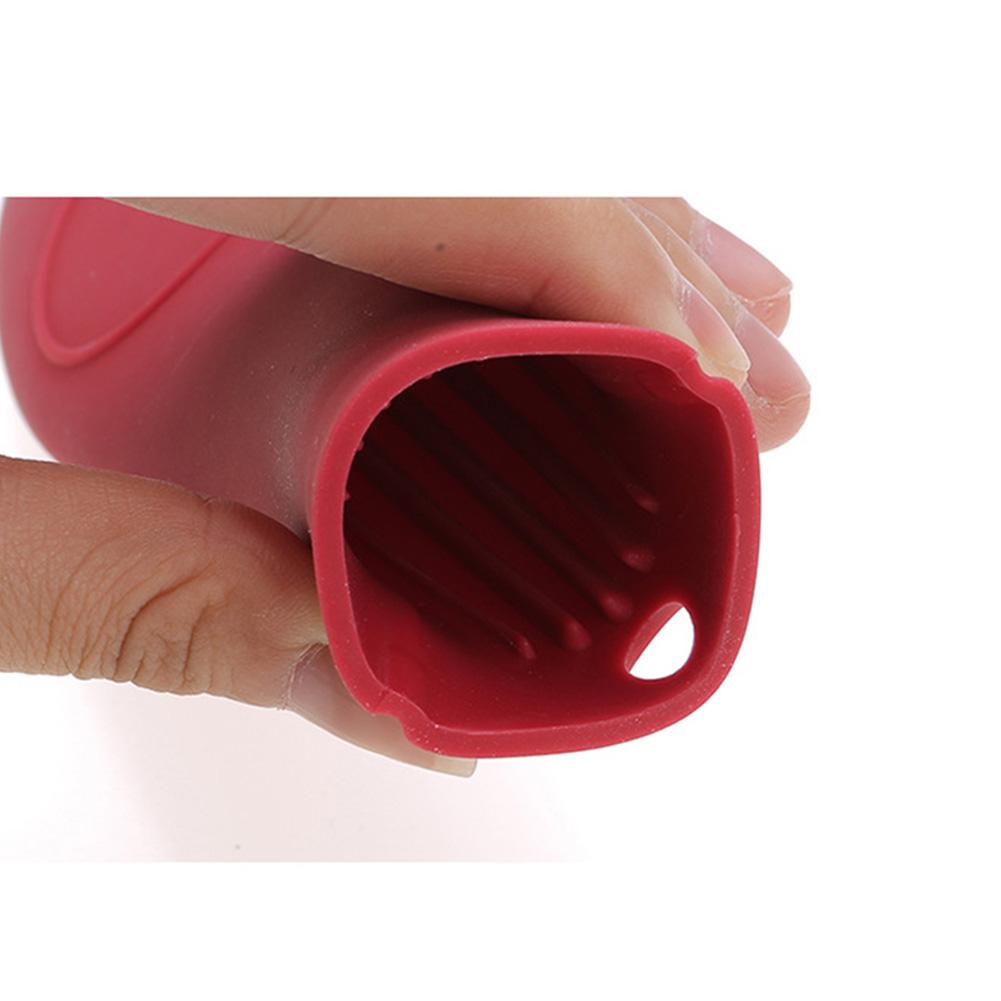 Kaymaz Silikon Sap Tutucu Kalın Tencereler Tavalar Sap Parçaları Isı Yalıtım Kılıfı