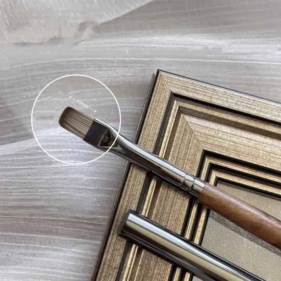 Štětce na nehtové umění s dřevěnou rukojetí Dámské Designové Malířské štětce DIY Manikúra Umělecké pero Štětce na gel pro prodlužování nehtů Nástroje