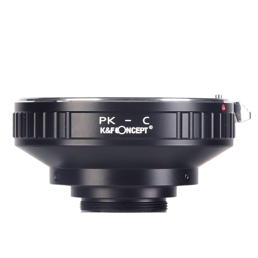 K&F Concept Lens Mount Adapter KF-PKC (Converts Pentax K-Mount Lenses to C-Mount)