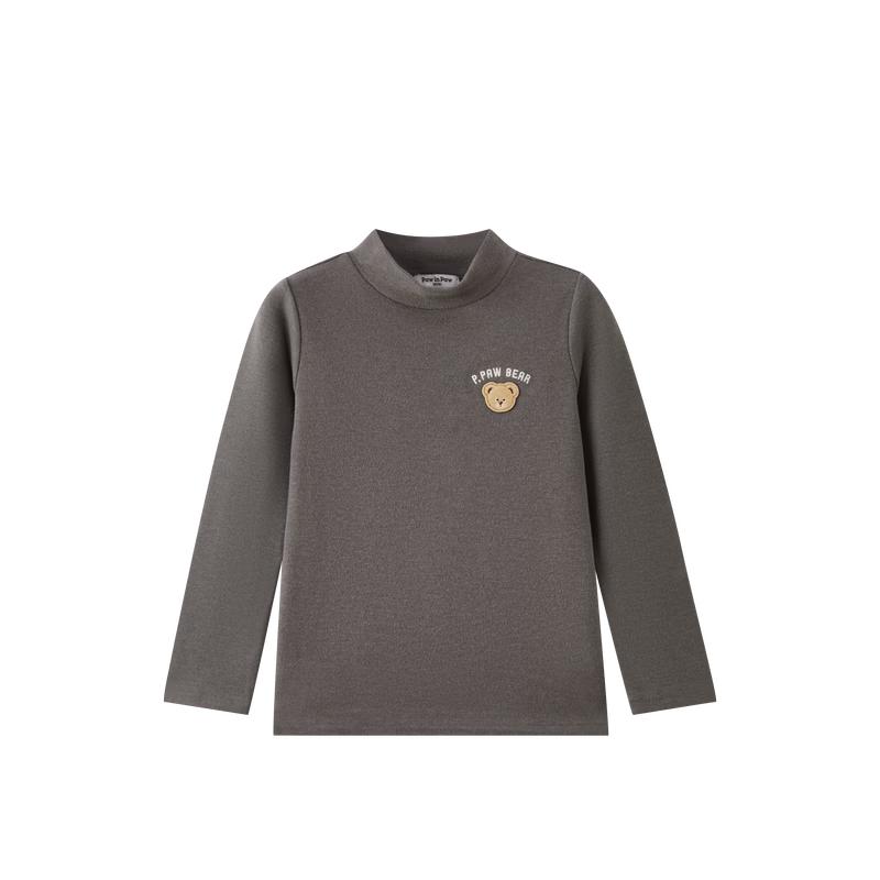 PawinPaw Cartoon Bear Unisex Winter Base Layer T-Shirt