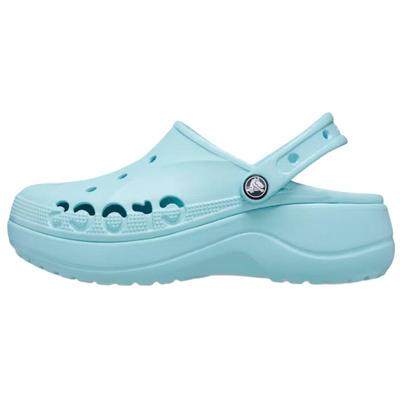 Baya Platform Clog EVA Lightweight Comfortable Commuting Outdoor Simple Trendy Personality Clogs Women Clogs Blue 208186-4SS