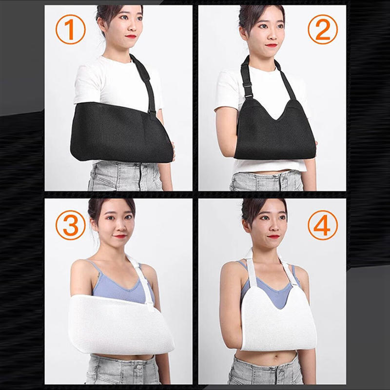 Specialized Adjustable Forearm Sling Wrist Support with Crossbody Strap for Fracture Bone Injury Recovery and Arm Protection Comfort Design
