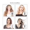 110000 RPM 6-in-1 Silent Hot Air Comb Portable Multifunctional Curling Iron Professional Blow Dry Styling Comb