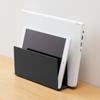 MUJI Steel Divider 2 Dark 86mm W X 230mm D X 110mm 83767150 Stand, Compartments, Gray, Approx. H,