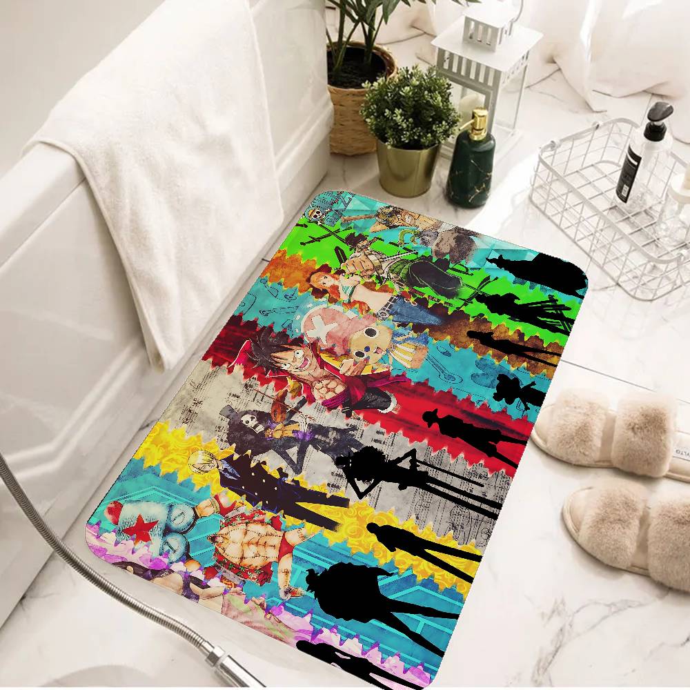 Shonen Anime O-One P-Piece Floor Mat Cheaper Anti-slip Modern Living Room Balcony Printed Bedside Mats
