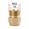 Rosfix Lanca PowerJet M22M Pro 5Q – Gwint M22M | Zestaw 5 Dysz 1/4" Quick Connect | Maks. Ciśnienie 200 bar, 60°C