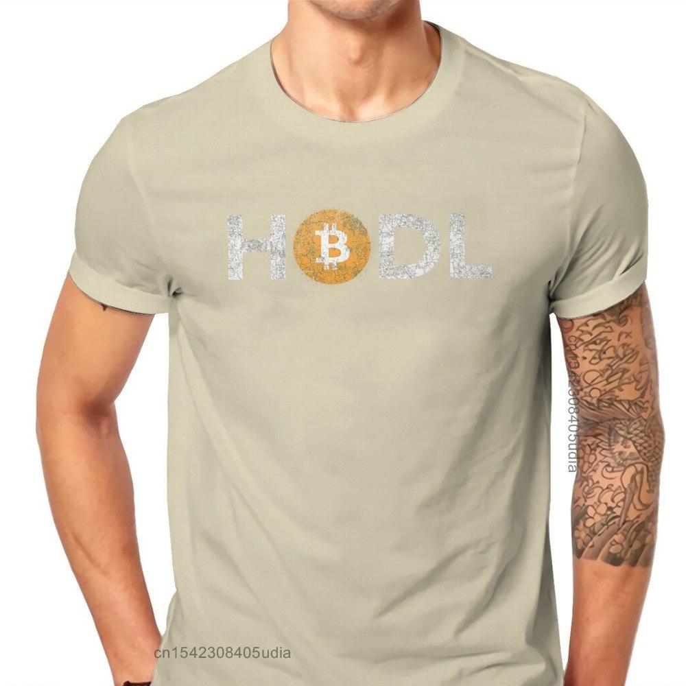 Bitcoin Cryptocurrency Meme Vintage Hodl T Shirt Vintage Goth Summer Loose Cotton Mens Camisa Streetwear Harajuku ONeck Tshirt