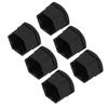 20pcs 21mm Nut Car Wheel Auto Hub Screw   Anti Theft Cover   Black