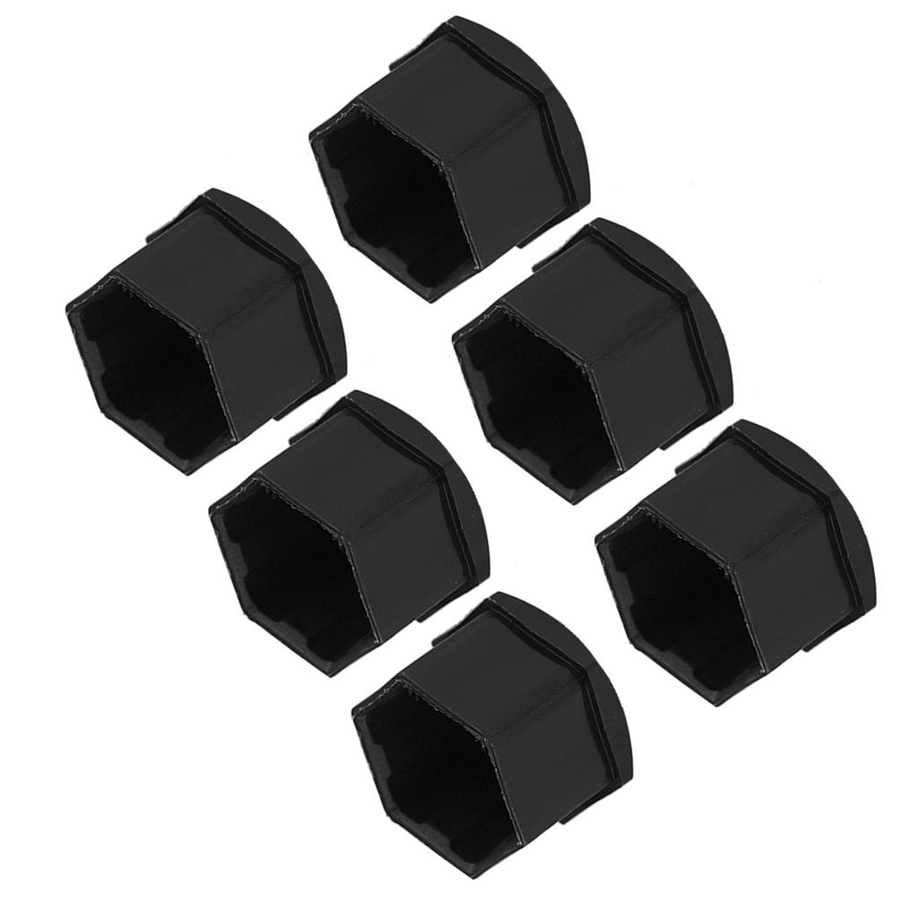 20pcs 21mm Nut Car Wheel Auto Hub Screw   Anti Theft Cover   Black