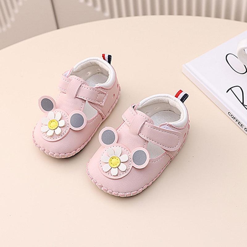 Toddler Baby Princess Shoes 0-1 Years Old Soft Sole Cute Baby Shoes Spring and Summer 6-12 Months Anti-drop