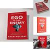 Wesentlicher englischer Leitfaden Ego ist der Feind von Ryan Holiday zum Meistern der Selbstkontrolle