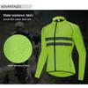 Fahrrad-Sets WOSAWE MTB Fahrrad-Reitjacke, Gel-gepolsterte Shorts, Herren-Fahrrad-Sets