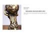 Custom Zeus Greek Mythology Resin Desktop Ornament for Restaurant or Coffee Shop