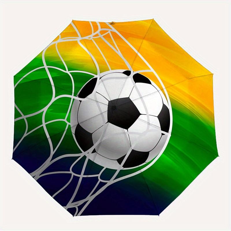 

1pc Soccer Goal Themed High-quality Umbrella,Automatic Opening and Closing Umbrella,Multi-functional Umbrella G0811225