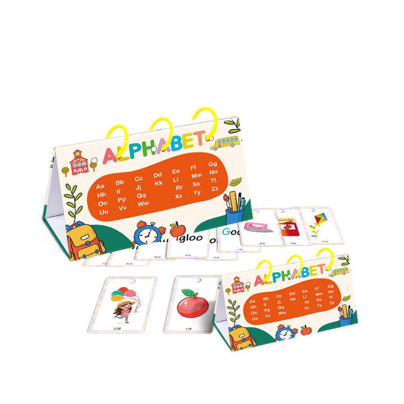 Alphabet Phonics Cards: Early Education Puzzle Game for Preschool and Elementary Students
