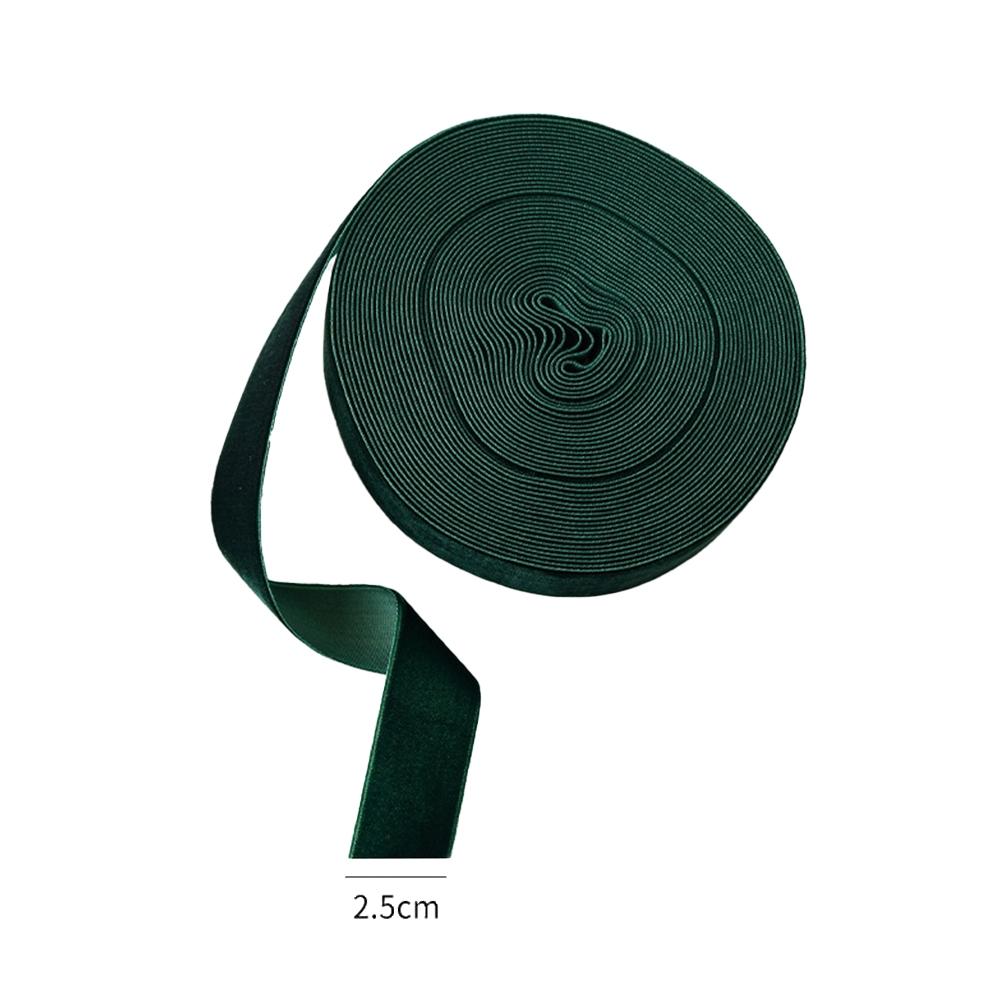 Christmas Ribbon Velvet Cloth Ribbon Easy To Store And Use Natural Color Options