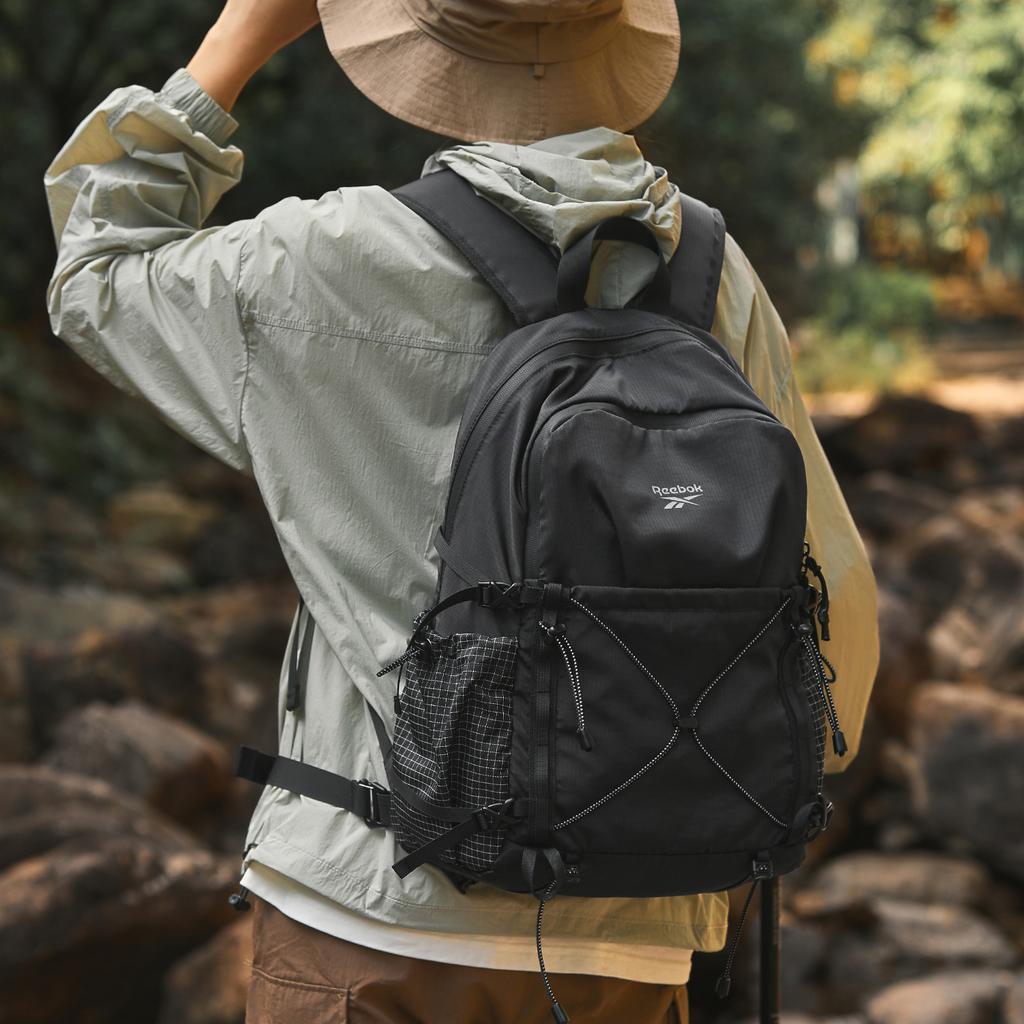 Reebok Ryzen 20L Outdoor Bags Fabric Meteorite Black/Khaki Unisex RB250653M