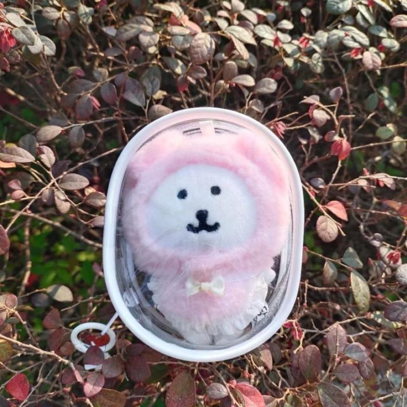 High Appearance Level Cute Self-mocking Headgear Cute Cotton Doll Clothes Bear Doll Clothing Set Plush Accessories