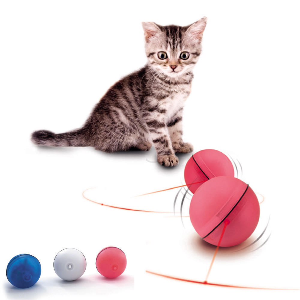 laser cat wobbling laser treat toy