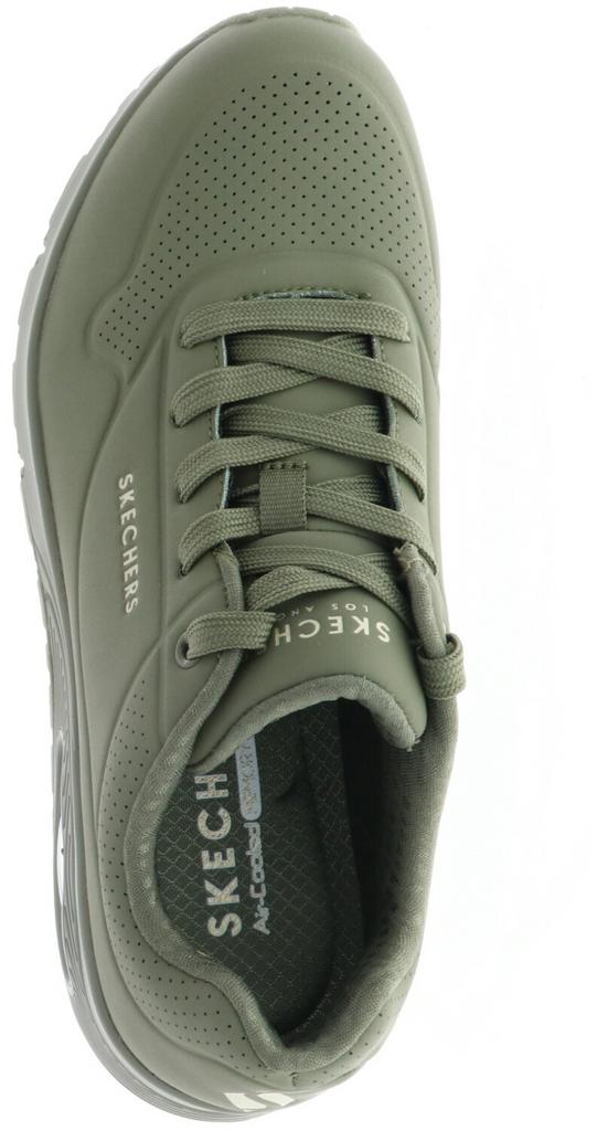 Кроссовки Skechers Uno - Stand On Air Women оливковые