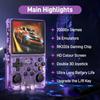 Console de jeu portable rétro R36S, écran IPS 3,5 pouces, plus de 20 000 jeux intégrés, plus de 20 émulateurs, console de jeu mini 64 Go/128 Go