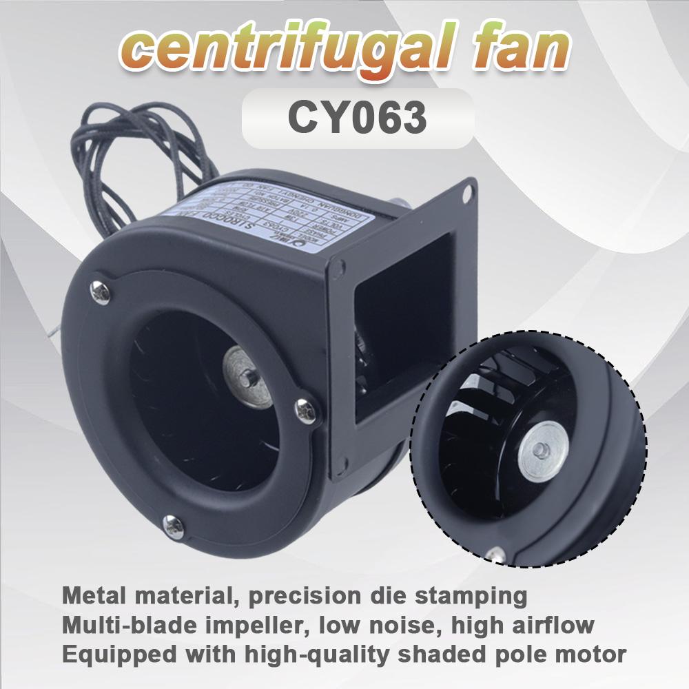 220V Silent Centrifugal Blower Fan 13W/40W/45W Mini Iron Shell Air Blower for Pellet Stove Grill Heater