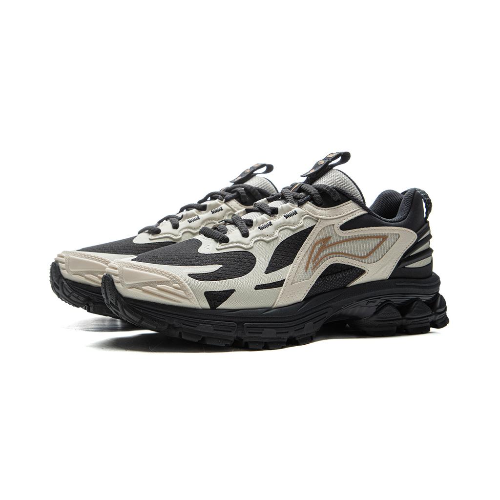 Li Ning Fuyiao 2.0 Trail Classic Retro Dual Cushioning Stable Non-Slip Wear-Resistant Support Low-Top Running Shoes Women Sneaker ARXU010-3