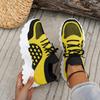 2025 Women's Flyknit Breathable Fashion Sneakers - Versatile, Thick-Soled, Casual & Comfortable