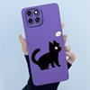 For Infinix Smart 6 HD Case Lovely Cat Cartoon Flower Liquid Silicone Soft TPU Shockproof Back Cover Smart6 HD X6512 Phone Case