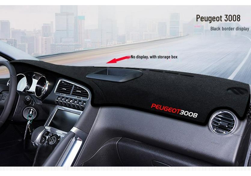 Peugeot 3008 (2013-2019) Center Console Sunshade Pad: Light-Blocking Instrument Panel Cover