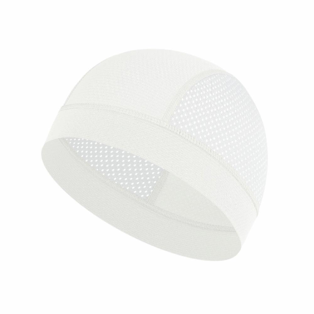 Casual Thin Mesh Skull Beanie Cap Quick Dry Breathable Cycling Helmet Liner Cap Sun Protection Solid Color Summer Cycling Cap