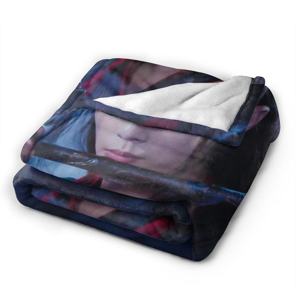 The Untamed Fleece Blankets Yaoi Xiao Zhan Wei Ying Novelty Throw Blanket for Home 125*100cm Bedspreads
