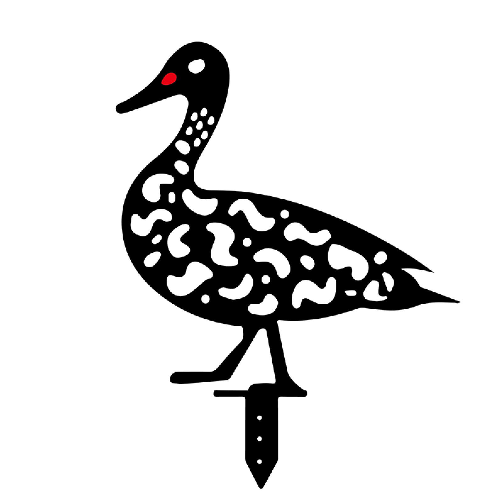 

Garden decoration Outdoor Garden Backyard Stakes Metal Hen Yard Decor Gift B