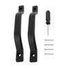 Heavy Duty For RV Grab Handle Black Color Molded Finish with Mounting Screws
