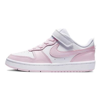 Court Borough Low 2 PS White Pink Foam Kids Sneakers DQ0473-100