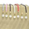 Chic Weave Waist Rope 2PCS with Artificial Pearls Laceup Waist Cord Belt for Unique Fashion Women Daily and Holiday Wear