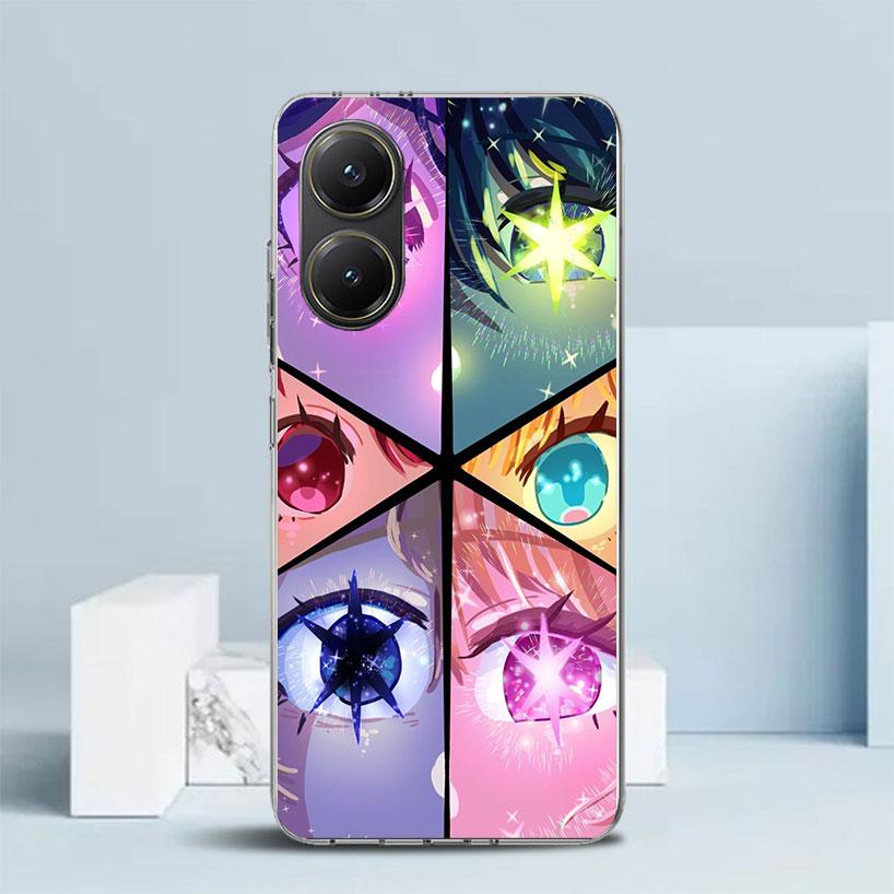 Oshi No Ko Soft Cover for Xiaomi Poco F7 Ultra X7 X6 X5 Pro M7 Phone Case Redmi 15 15C 13 13C 12 12C 10 10C Print Shell Poco X7