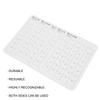 5pcs Vision Test Card Double Side Matte Film Eye Chart for Near Vision Confirmation Test