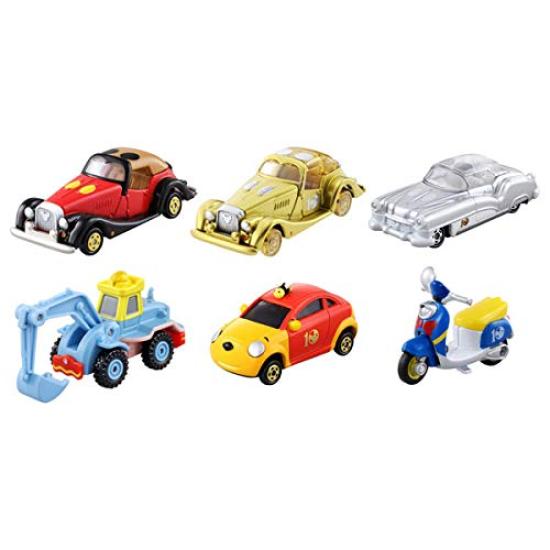 

TAKARA TOMY Disney Tomica Disney Motors Коллекция к 10-летию КОРОБКА 6 штук