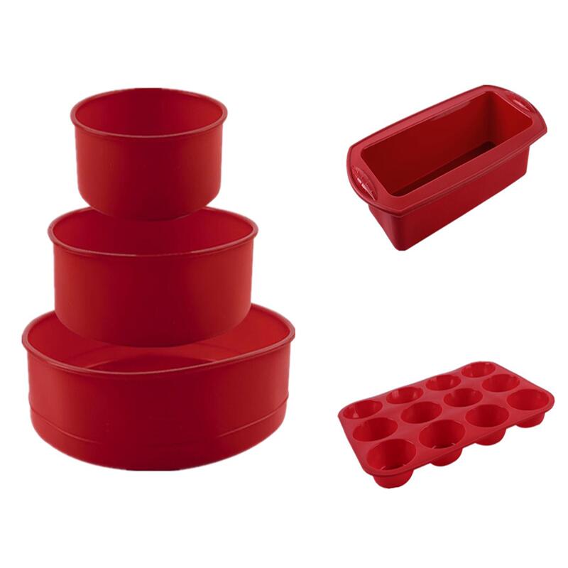 Buy Silicone Baking Pan For Pastry Mold For Baking Silicone Molds Pastry Muffin Round Rectangle