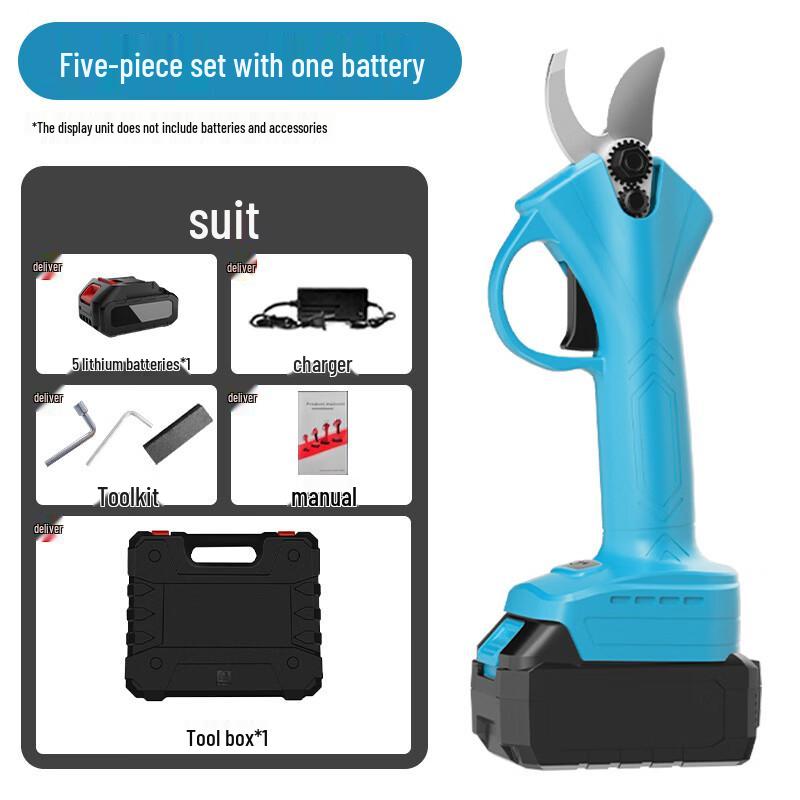 SMVP Cordless Electric Pruning Shears CN plug (adapter included)
