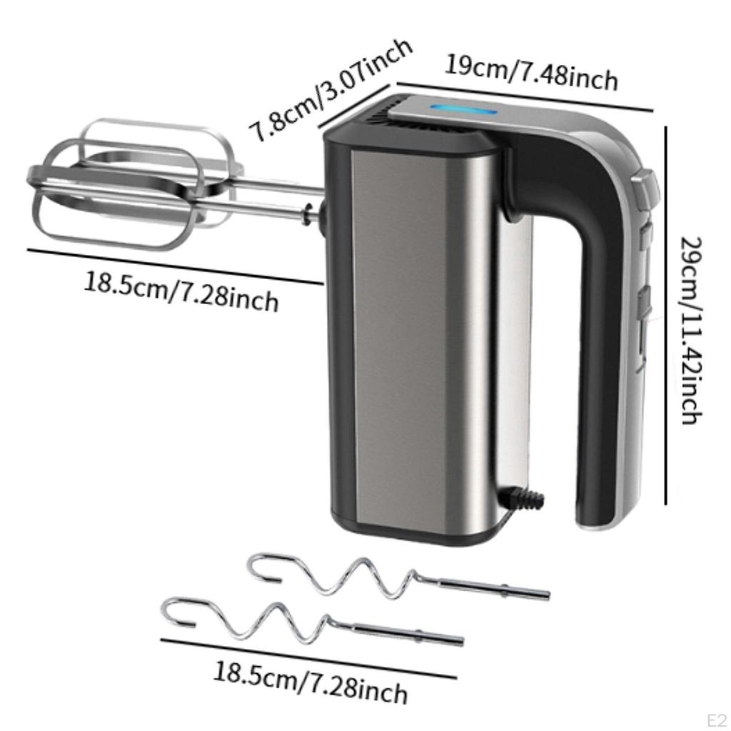 Mixer Electric de Mână Blender de Cafea Portabil 5 Viteze Bătător de Ouă pentru Bătut