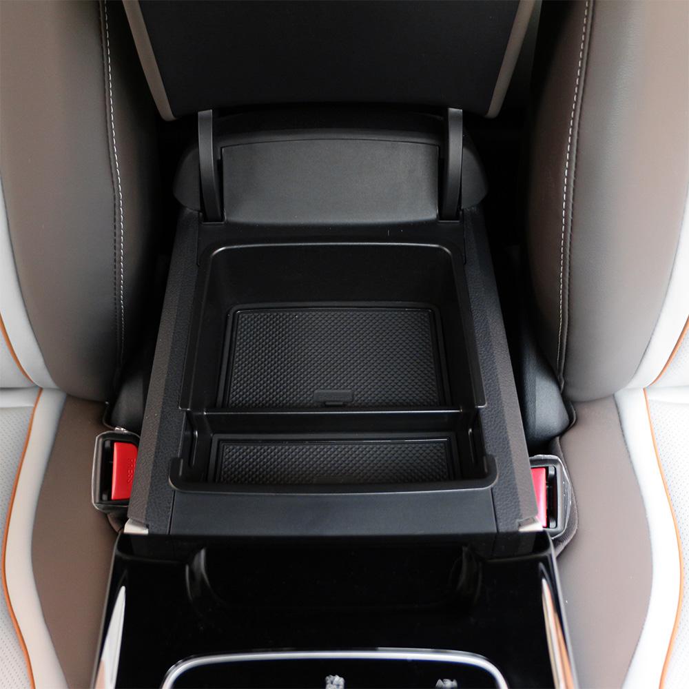 For BYD QIN PLUS Destroyer 05 Car Armrest Storage Box ABS Center Console Organizer Stowing Tray Interior Accessories