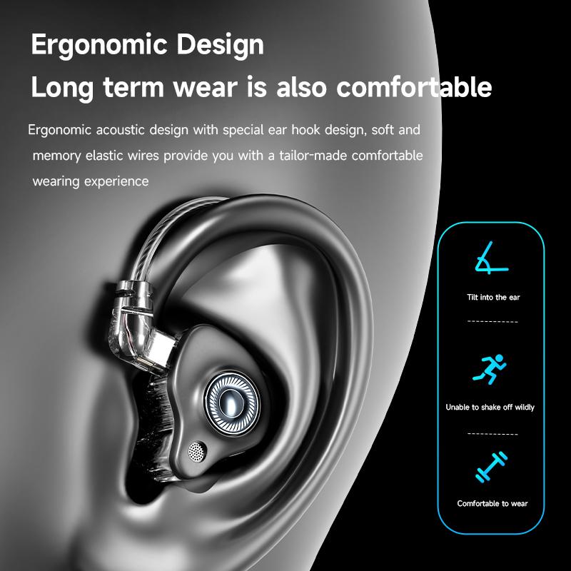 Digitale Chip Kabelgebundene Kopfhörer 3,5 mm AUX/Typ C HIFI In-Ear Einsteckbare Headsets Mit Mikrofon Für Samsung Huawei Xiaomi OPPO iPad PC PS4 PS5 PC