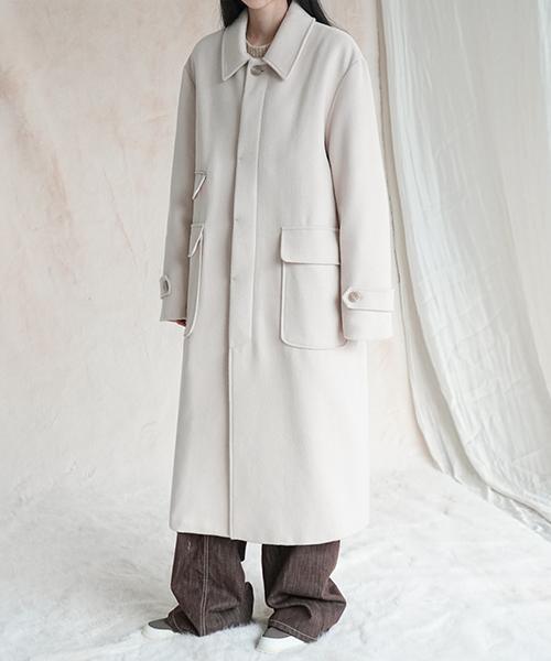 Avandress 125Cm Super Long Unisex Balmacaan Coat Black