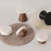 4Pcs Dollhouse Simulation Table Model Ornament Handmade Diy Stool Scene Home Decoration Mini Toys Doll House Accessories