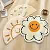 Sun Flower Floor Mat Absorbent Non-slip Mat Living Room Children's Room Bathroom