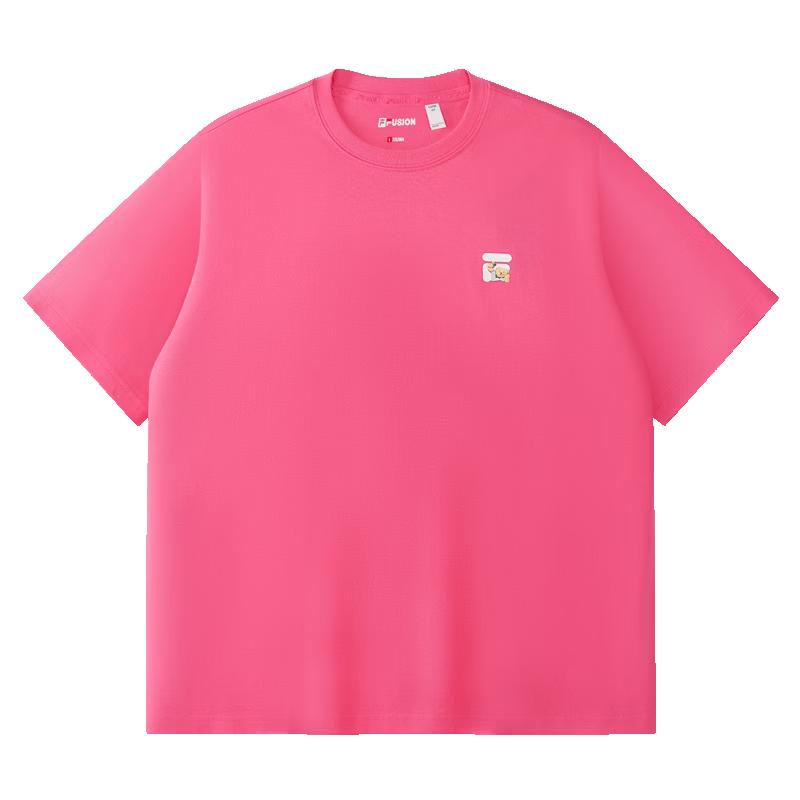 

FILA FUSION Unisex Cute Pet Graphic Short-Sleeve T-Shirt M